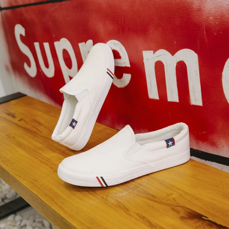

Factory price old BeiJing blank slip on men shoes35-48 men big size shoes
