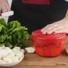 Mini Pull Chopper 2 In 1 Red Portable For Hot Amazon Selling