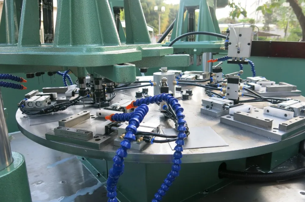 6 Stations With Rotary Table Multi Spindle Multi Heads Drilling Tapping