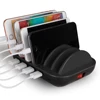 STW Factory Portable Multi Device 5 Port USB Cell Phone Charger Charging Dock Station for Smartphone