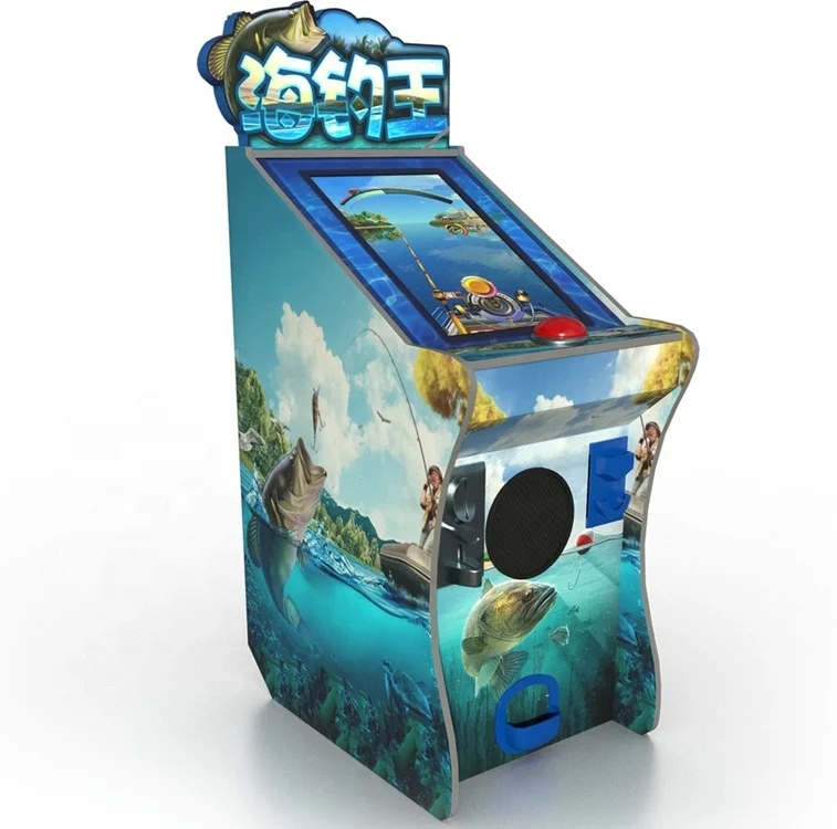 

Hot sale fishing game machine coin operated amusement game machine for kids, Picture