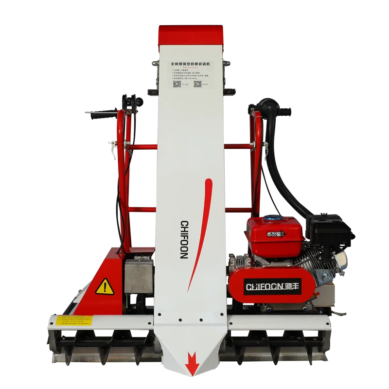 
high efficiency grain collecting and bagging for sweeping in drying paddy rice wheat bean seed on farm or grains yard 