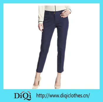 slim ankle trousers