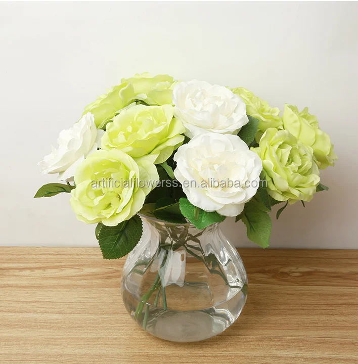 artificial white roses for sale