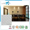 White Heathy Raw Material Making Sound Proof Plaster Wall Panel Decoration