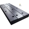 Yellow Arch rubber fender UHMWPE pad, pe1000 wear resistant plastic engineering board uhmwpe sheet pe hard plate hdpe plastic