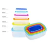 FDA Certificate Rectangle 12PCS Food Storage Container Set