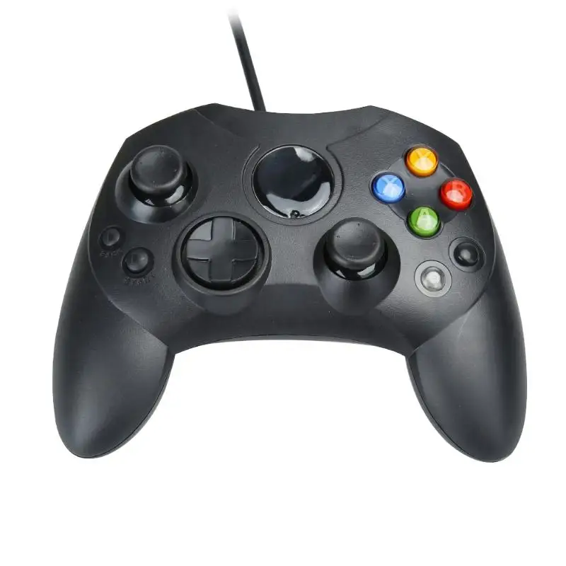 Wired Controller S Typ 2 A für Microsoft Alte Generation Xbox Konsole Schwarz 