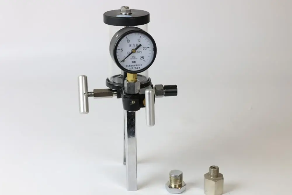 hand air pump with pressure gauge