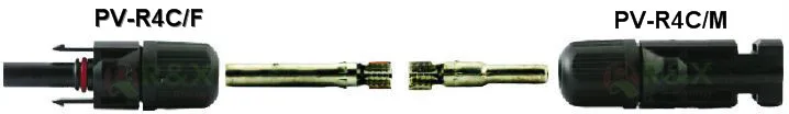 Factory Price 1500V DC Solar MC4 Connector by TUV Approval
