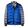 Foreign trade leftover stock cut standard men's winter down jacket Korean version of fashion trend baseball collar men's coat