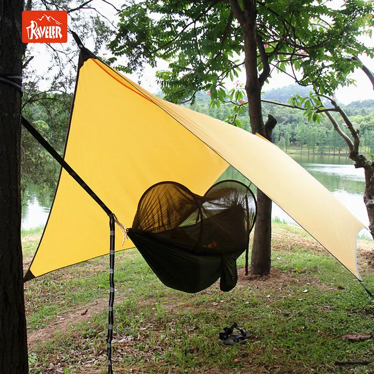 

210T Polyester PU 2000mm camping outdoor Tarp