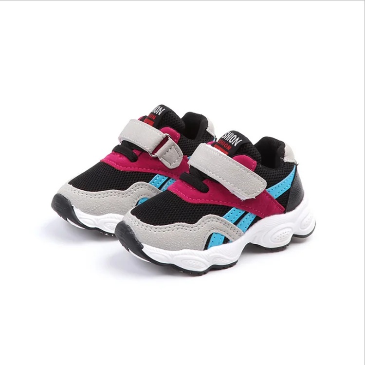 

Fall 2018 new comfortable mesh breathable boy casual shoes kids shoes, Picture