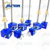 high quality small hand crank worm drive jack 18mm wheel handle mini leveling screw jacks jtc5 cranked micro lifting mechanism