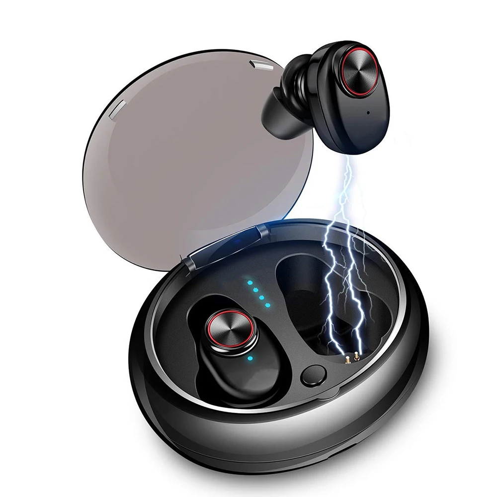 

High Quality Wireless Earbuds Earphone Bluetooth 5.0 Truly Wireless Earphone, White/black