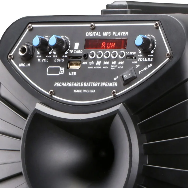 8inch Rechargeable 10w Portable Speaker Outdoor Bt Speaker With Usb