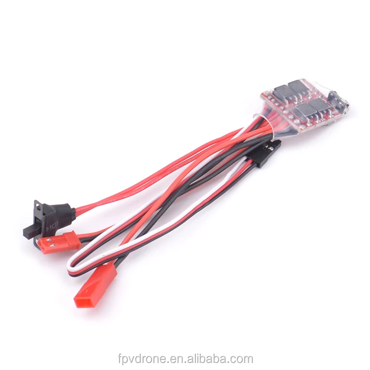 10a Esc Brushed Speed Controller For Rc Car Truck Boat With/without