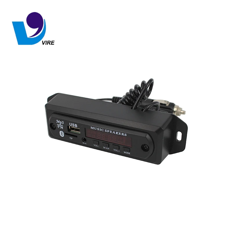 

2018 New Bluetooth Car Fm Usb Mp3 Music Player Module Board, N/a
