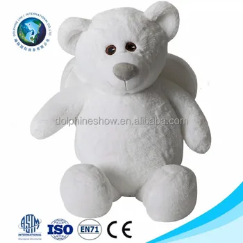 white teddy bear with wings