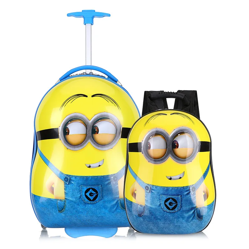 

3d Innovation Kid Backpack 13 inch ABS Cartoon Printed School Bag For Kids Comic Backpack trolley school bag
