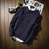 

Custom knit wholesale fancy cashmere wool mens sweater