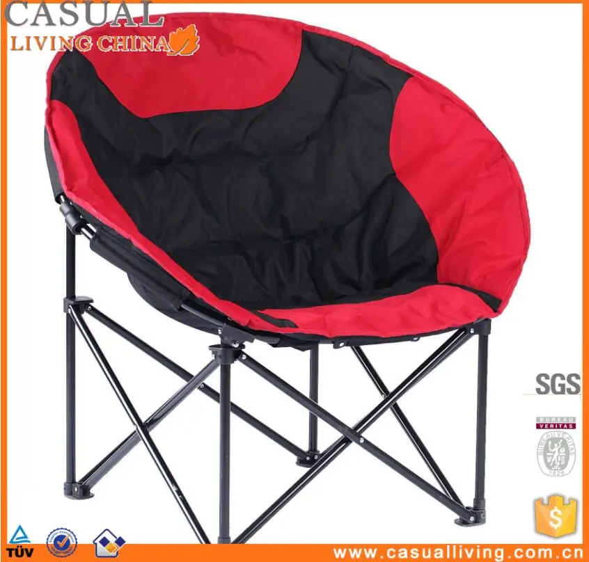 Adult Large Target Lightweight Moon Camping Folding Chair With