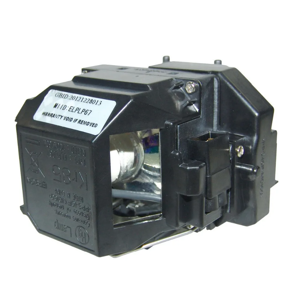 Replacement Projector Lamp For Elplp67 / V13h010l67 For Epson Ebx02