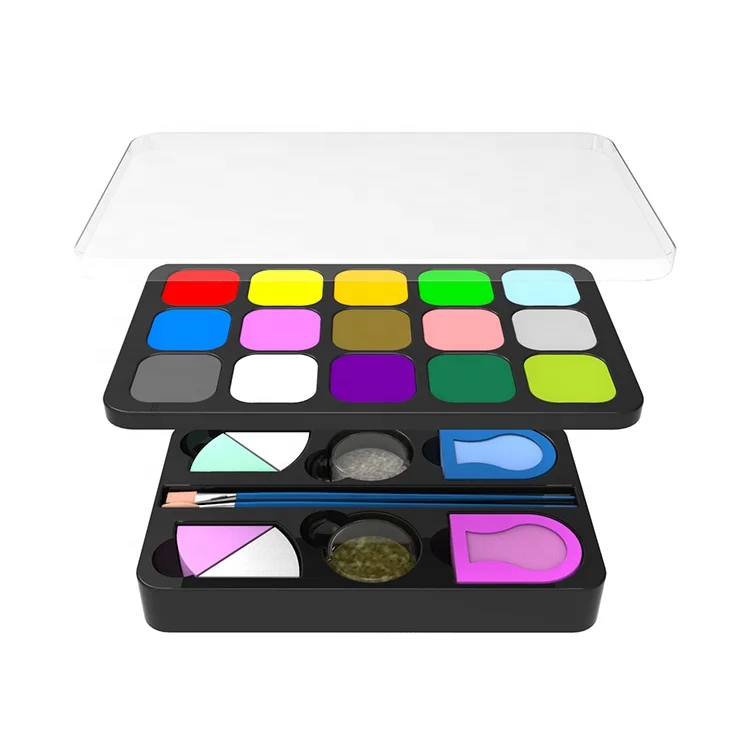 

Wholesale FDA Approved 12 colors paint kit for kids, Customized