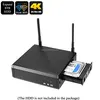 R95Pro android 6.0 realtek rts1295 3D media player dual band wifi 2gb ddr4 16gb emmc flash with internal .35 sata HDD bay