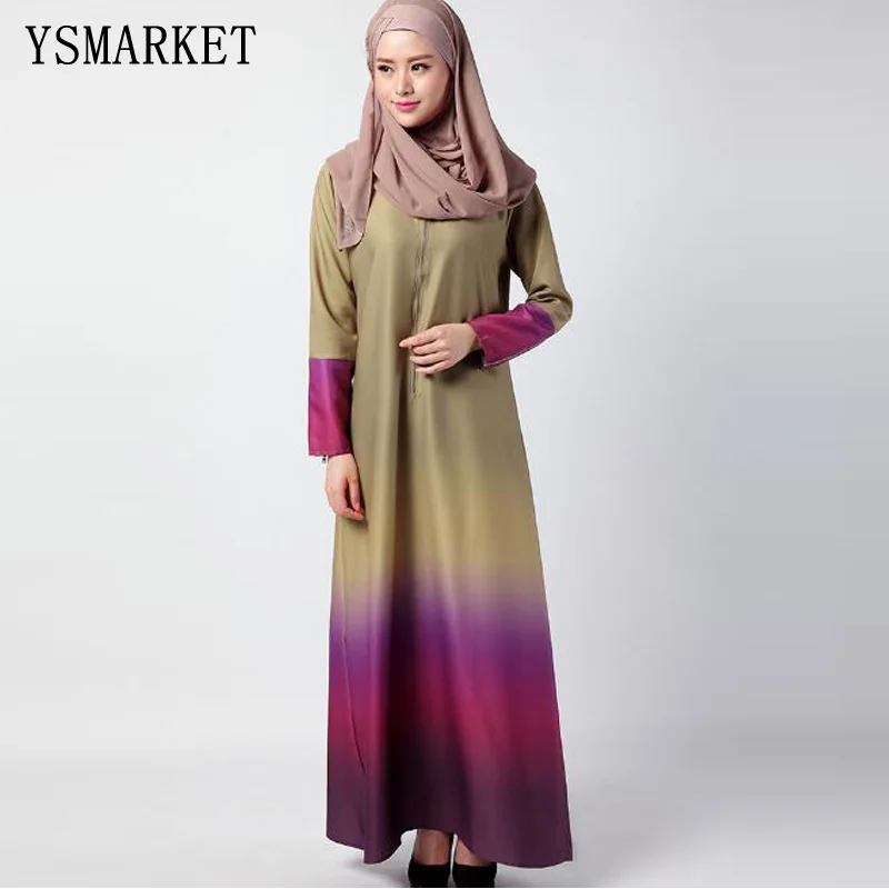 

women muslim Kaftan Maxi Long sleeve long Dress moroccan clothing Islamic abaya arab dubai jalabiya autumn dress E034, N/a