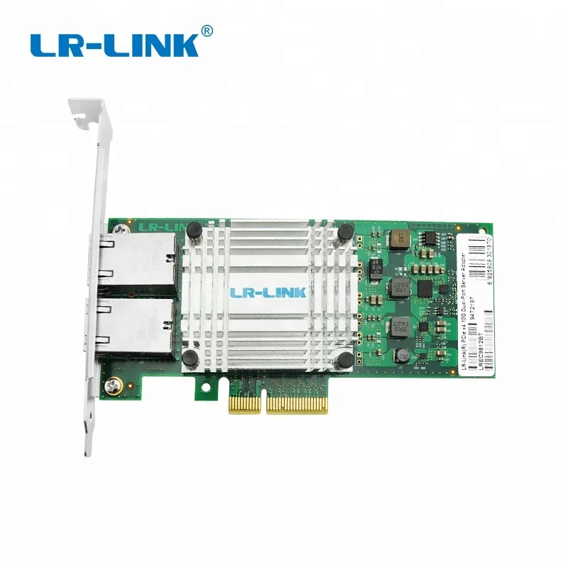 

RJ45 Connector 10G NIC Card PCIe 3.0 x4 Dual Port 10 Gigabit Ethernet Networking Card (Intel X550 Based)