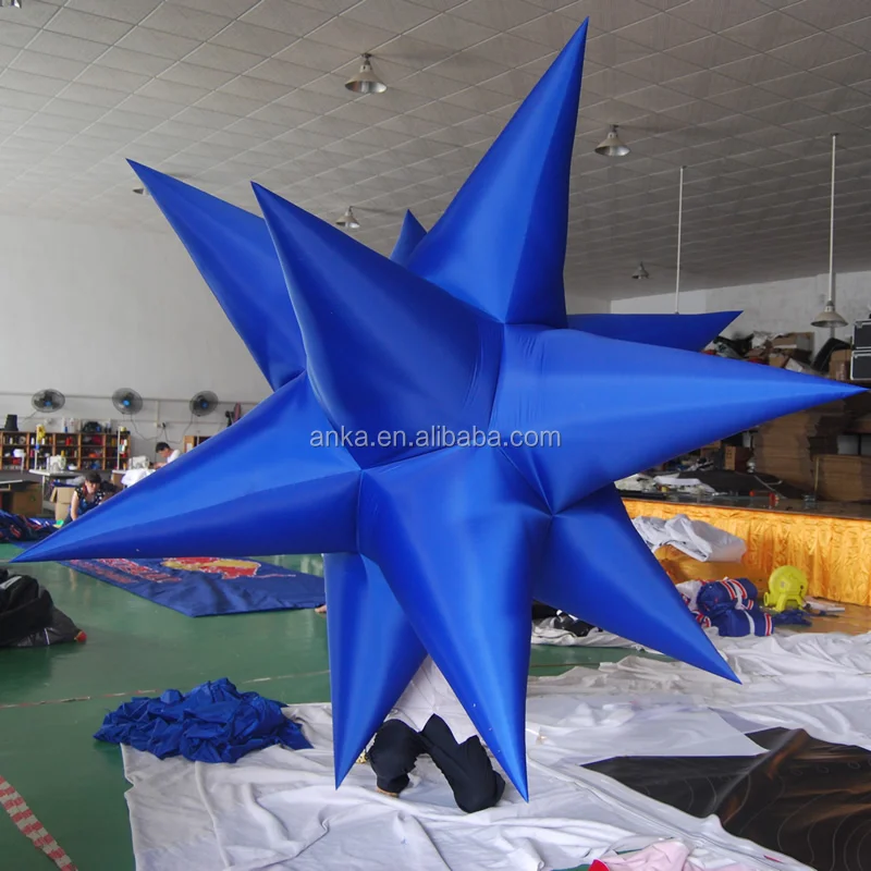 Large Ceiling Hanging Christmas Decorations Inflatable Stars Buy Large Christmas Star Hanging Christmas Star Christmas Star Product On Alibaba Com