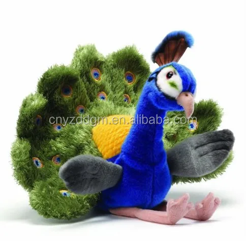 peluche pavo real