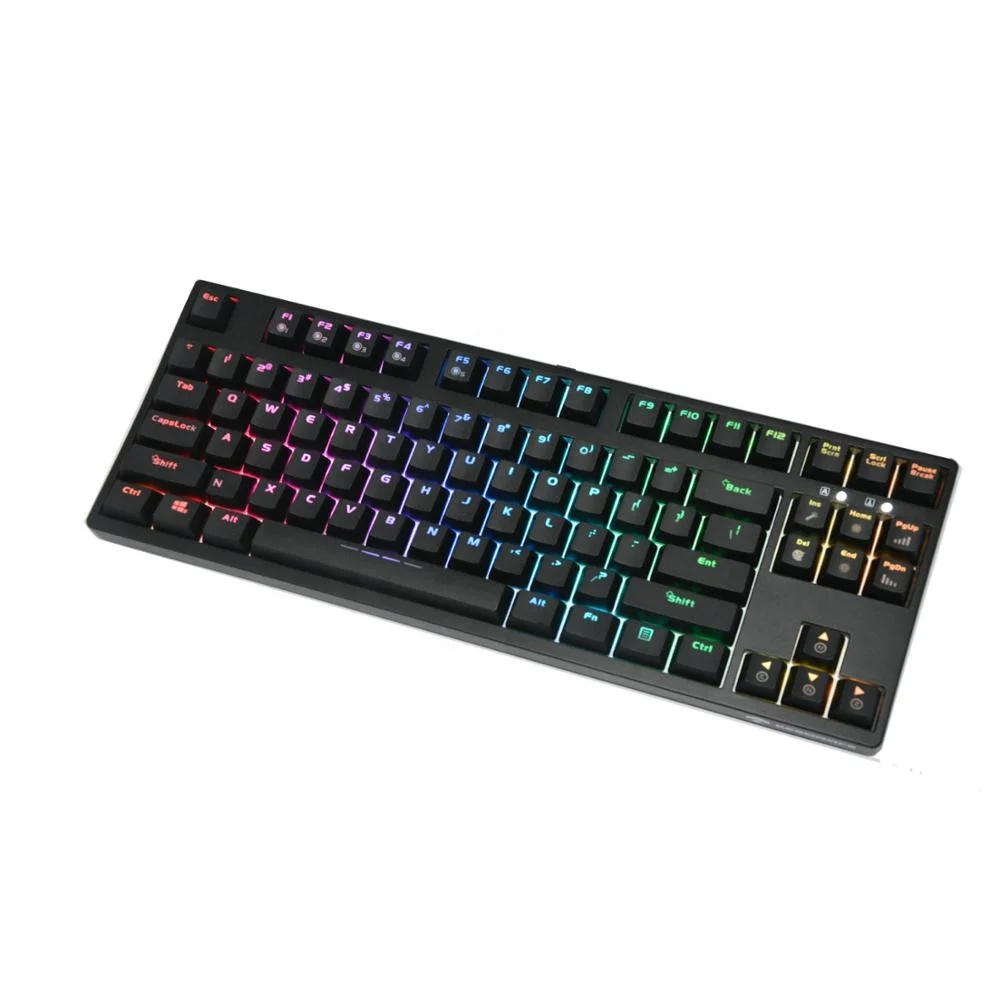 

87 Keys Professional Mechanical Gaming Keyboard With Backlight HGK87
