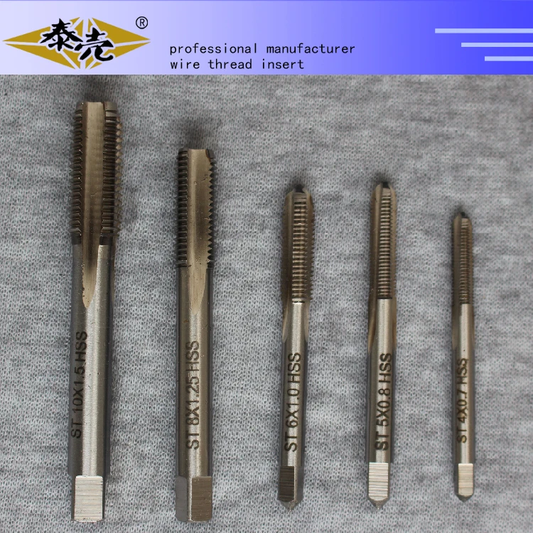 
Hot direct sales hss spiral point tap screw taps Straight Fluted Taps 