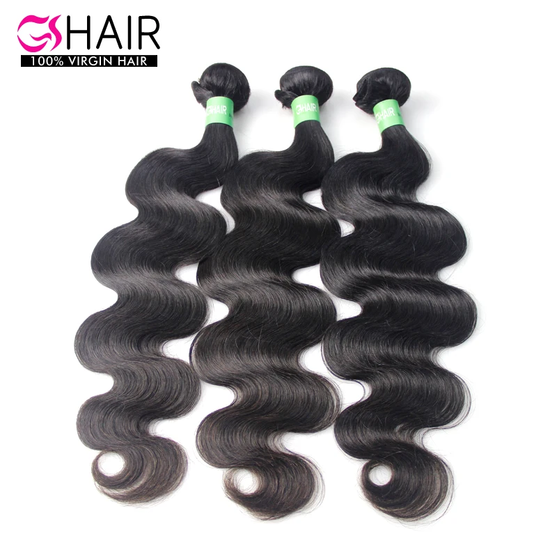 

2017 fashion hairstyle Human Hair Weave best selling natural colour mix length 3pcs/lot cheap virgin brazilian body wave, Natural color 1b to #2