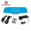 2019 Hotsale car dual camera car blackbox dvr with gps logger and g sensor car dvr camera