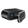Black mini 1080P HD wireless wifi P2P spy ip hidden alarm clock camera with night vision