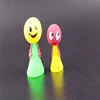 Hot sale promotional funny mini jump elf soft bouncing propper toy with emoji for kids