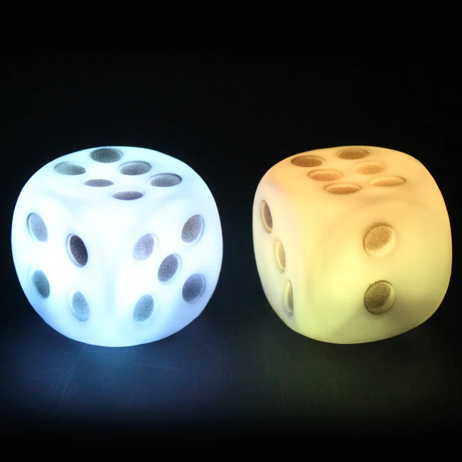 Hot Sale Soft Plastic Led Light Up Dice Led Flashing Dice Toys Buy