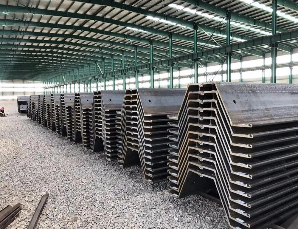 Steel Sheet Pile/sheet Piling/sheet Pile - Buy Steel Sheet Pile/sheet ...