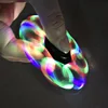 Tri Fidget Spinner toy LED light up hand spinners with 608 ceramic bearing