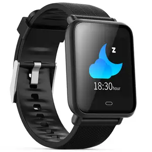 Q9 Smart Watch Fitness Tracker Heart Rate Blood Pressure Bluetooth IP67 Fashion Sport Smartwatch