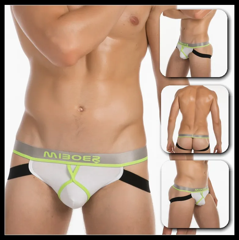 

2015 New Neon Men Sexy Underwear Jockstraps For Gay Glow In Dark Penis Pouch Cuecas, N/a