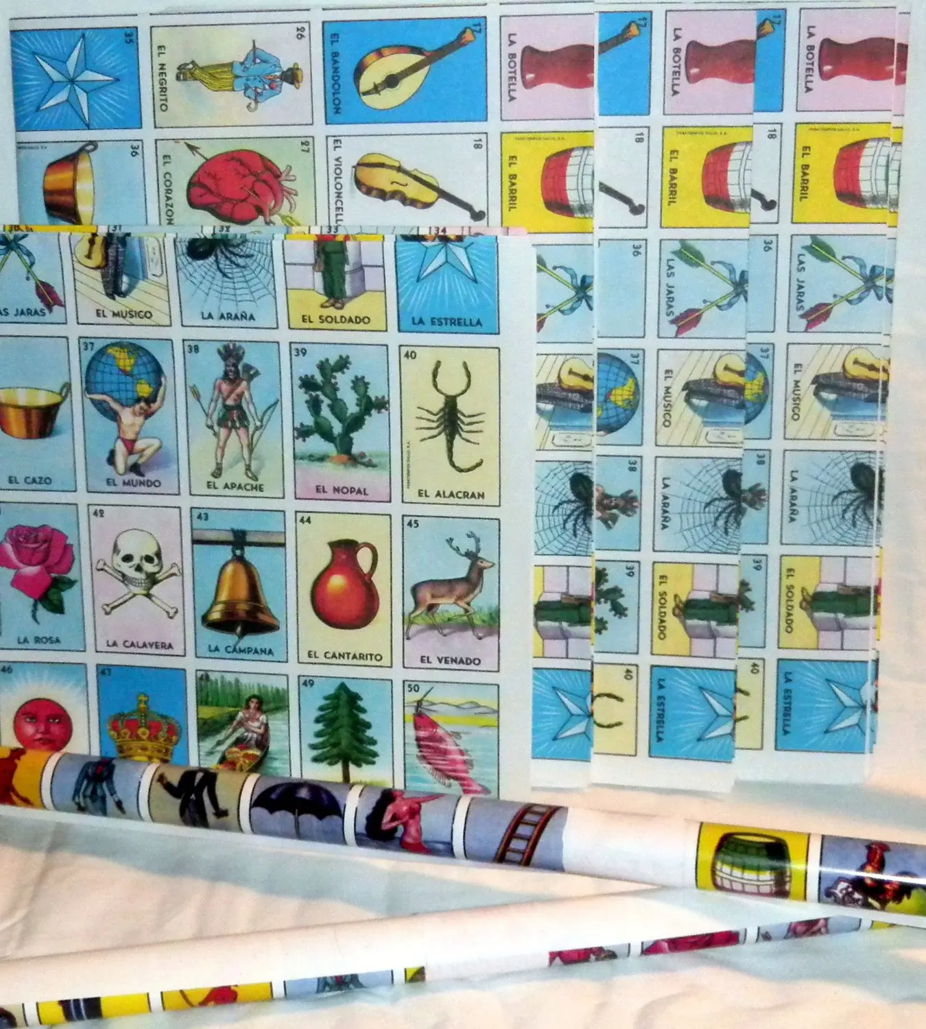 Jumbo Loteria Card Deck