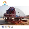 Trailer Mounted Portable Carousel Rides 16 seats Trailer Mounted Merry Go Round For Kids And Adults