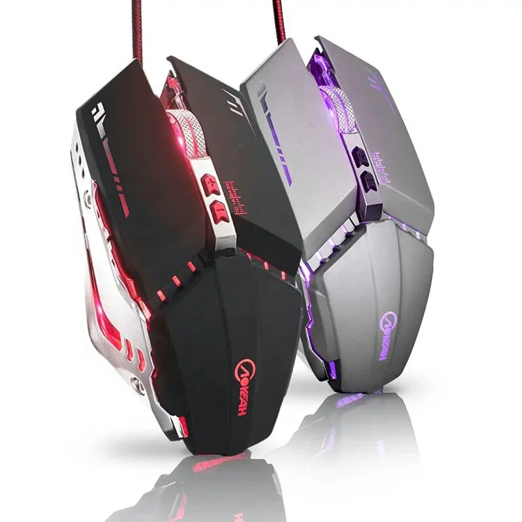 7D Wired USB Optical Gaming Mouse 3200DPI with Backlit GM6840