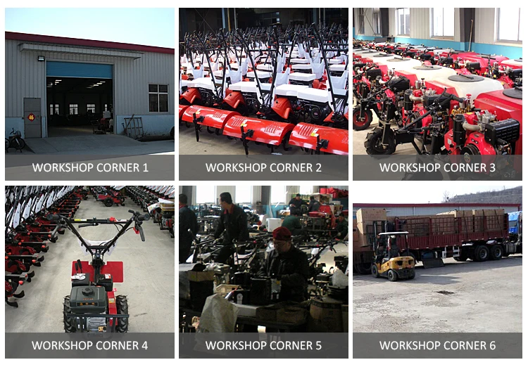 Farm Machinery Adjustable Hand Plowing Rotary Tiller For Sale