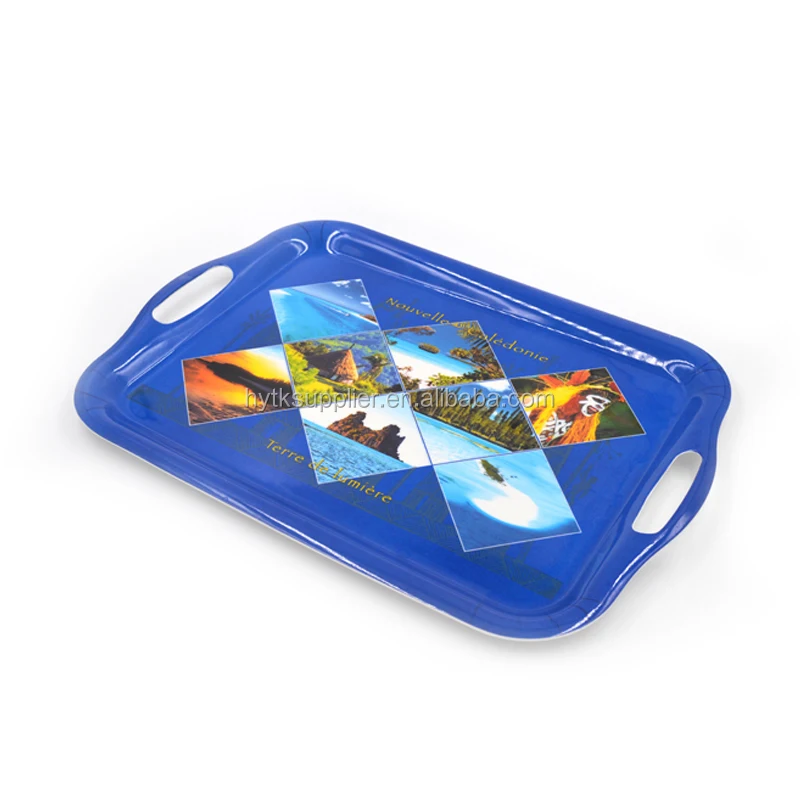Wholesale Plastic Trays,Customize Rolling Melamine Tray,Unbreakable