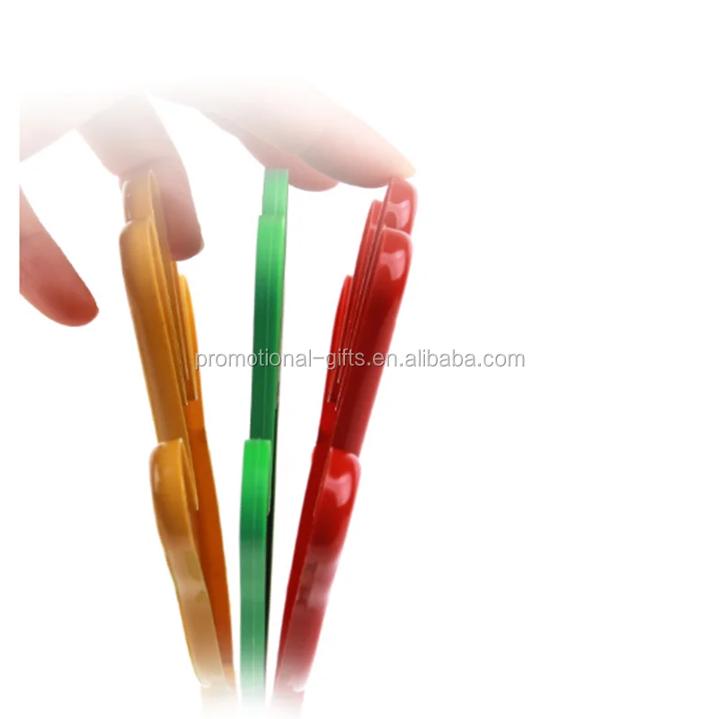Oempromo custom Logo clap trap cheer toy plastic hand clap trap